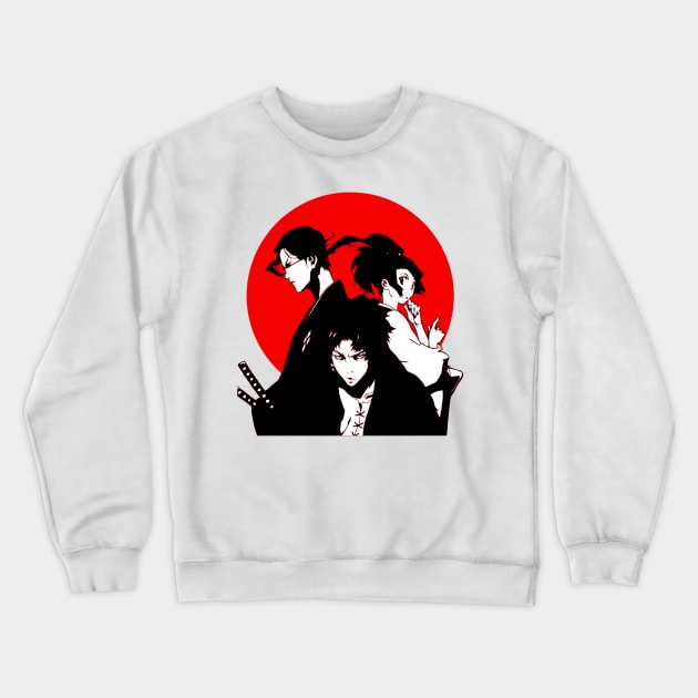 Samurai Champloo Mugen Jin and Fuu Crewneck Sweatshirt by OtakuPapercraft